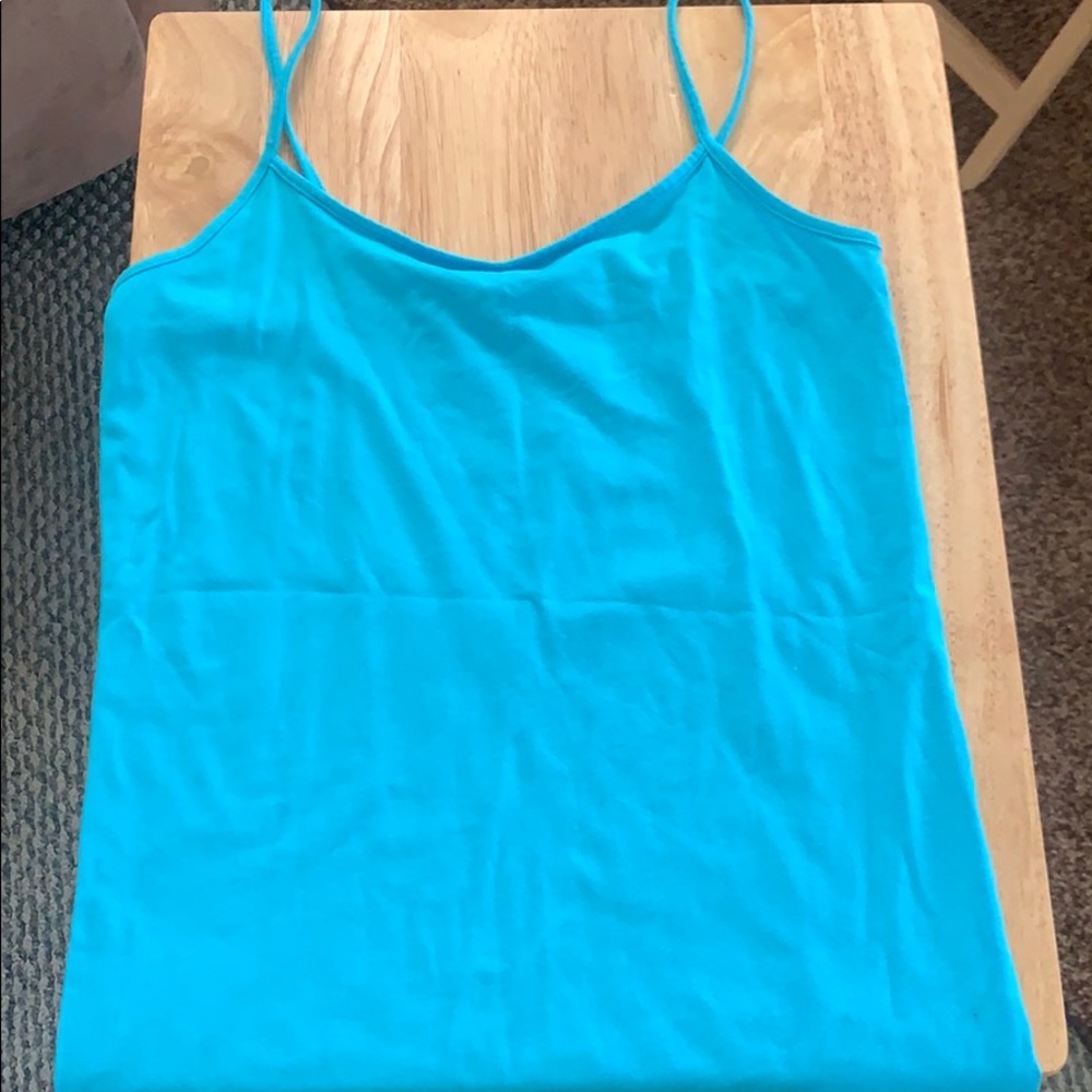 No boundaries light blue cami